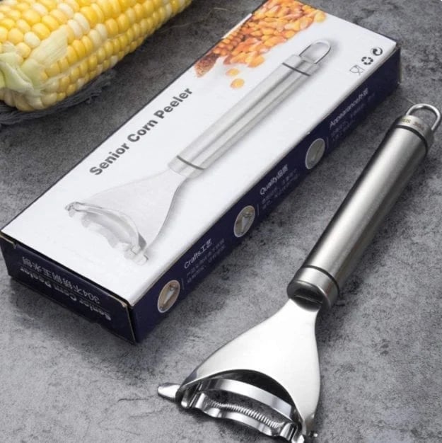 (Last Day Promotion - 48% OFF) Premium Stainless Steel Corn Peeler-Buy 5 Get Extra Save $25.7🔥