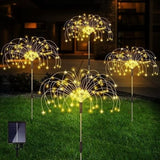 Last Day 49% OFF - Waterproof  Solar Garden Fireworks Lamp (BUY 2 FREE SHIPPING)