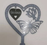 🔥Last Day Promotion - 49% OFF🔥 - Memorial Gift Butterfly Ornament-Garden Memorial Plaque ( 🔥BUY 2 FREE SHIPPING )